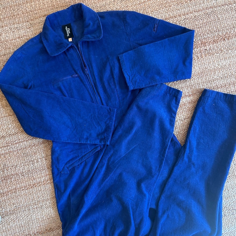 Samantha Pleet Blue Women's Jumpsuit